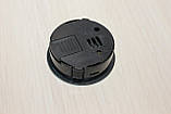 Термометр-гігрометр електронний Круглий Box Black, фото 3