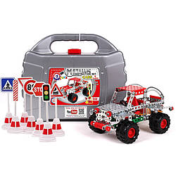 Конструктор металевий "Авто" ТехноК 3855TXK, 312 деталей, World-of-Toys