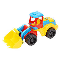 Детская машинка "Трактор" ТехноК 6894TXK с ковшом, World-of-Toys