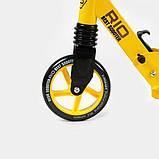 Дитячий двоколісний самокат Best Scooter RIO Жовтий, фото 5