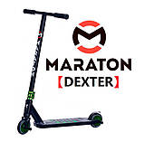 Самокат для трюків Maraton DEXTER Зелений (2021) + Пеги 2 шт, фото 7