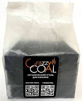 Ореховый уголь для кальяна Crazzy Coal 2 кг (без коробки)