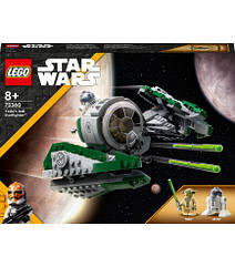 Конструктор Лего Джедайський винищувач Йоди LEGO Star Wars The Clone Wars Yoda's Jedi 75360