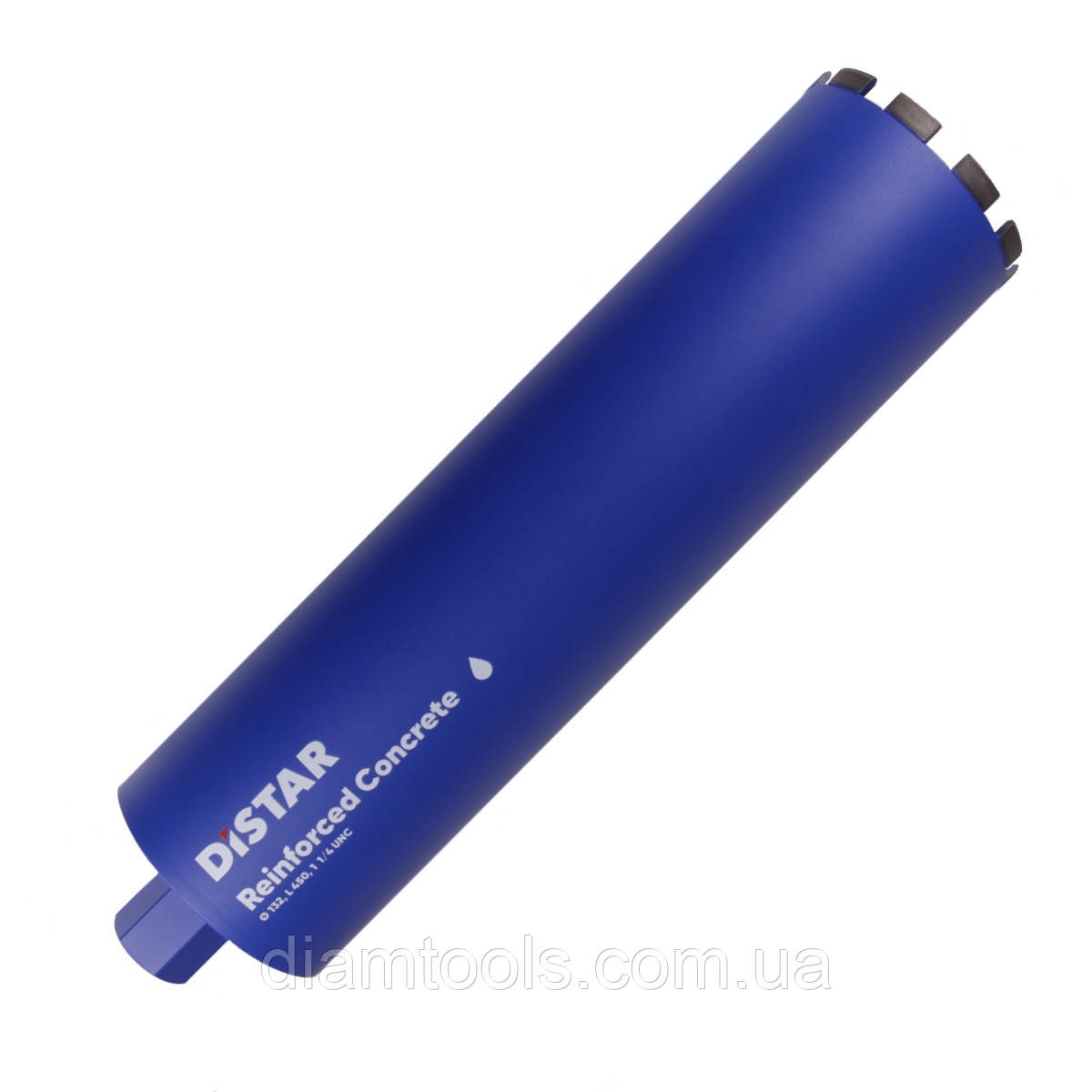 Коронка алмазна по армованному бетону Distar 132x450-10x1 1/4 UNC Reinforced concrete