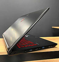 Ігровий ноутбук MSI GL72M 7REX/ 17.3" 1920x1080/ i7-7700HQ/ 16GB RAM/ 256GB SSD/ GTX 1050 Ti 4GB, фото 5