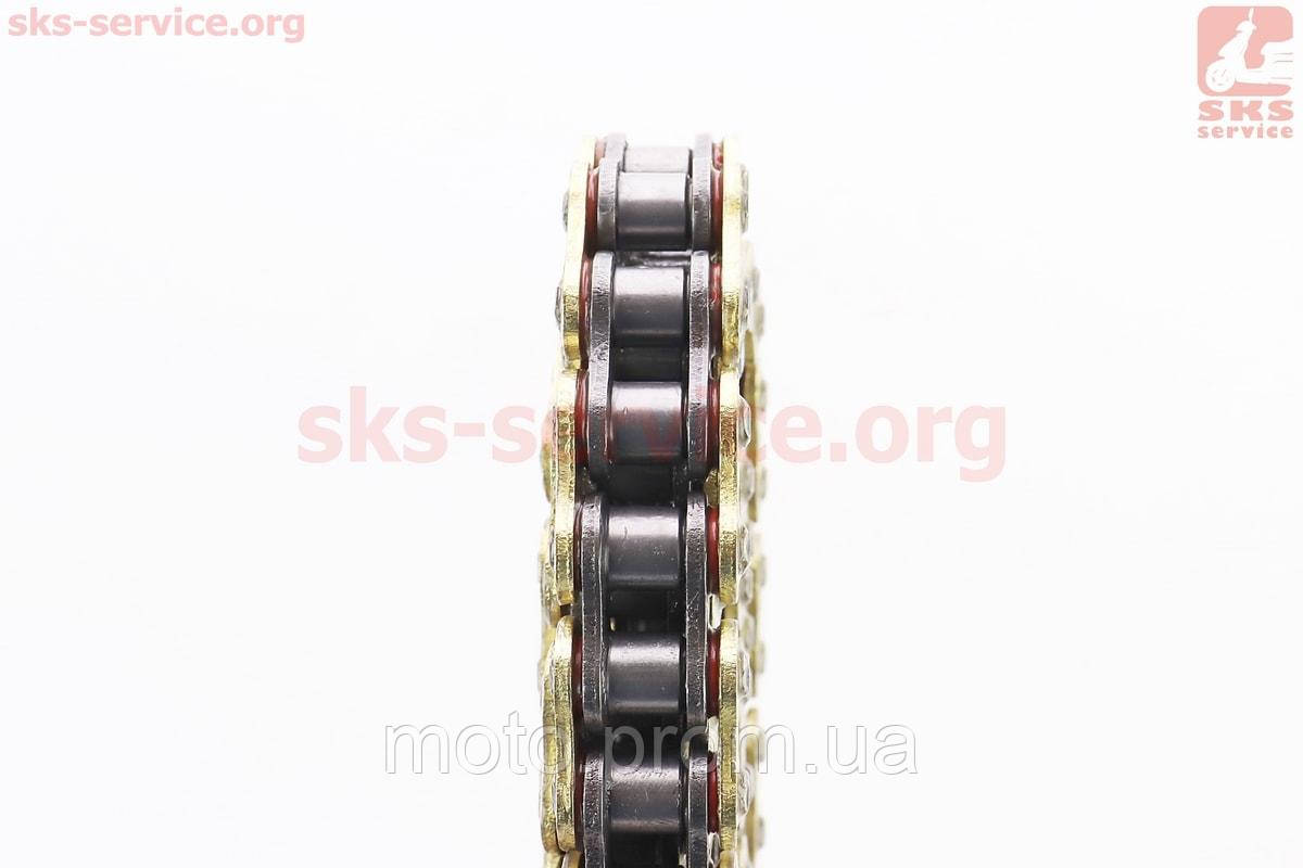 Цепь привода колеса 428HVO*104L GOLD (с сальниками) (338121) - фото 2 - id-p1126497810
