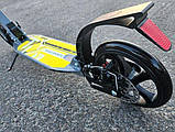 Самокат Scale Sports Elite Plus (ss-04) Жовто-Сірий 2023, фото 3