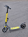 Самокат Scale Sports Elite Plus (ss-04) Жовто-Сірий 2023, фото 5