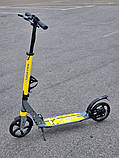 Самокат Scale Sports Elite Plus (ss-04) Жовто-Сірий 2023, фото 6