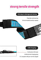 Нашийник для собак і котів з LED екраном Bluetooth Pet LED Collar, зображення з анімацією або рядком, що біжить, фото 9