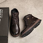 Чоловічі шкіряні зимові черевики Kristan Brown, фото 10