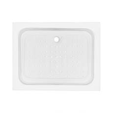 Душовий піддон KAPIELKA ST100x80х14 низький, прямокутний, діаметр зливу 52 мм Lidz