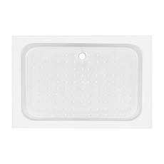 Душовий піддон KAPIELKA ST120x80х14 низький, прямокутний, діаметр зливу 52 мм Lidz