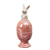 Подставка под яйцо Пасхальный Кролик 16х6 см 14000-002 керамика