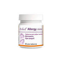Dolvit Allergy mini таблетки під час алергії в собак і кішок, 60 табл