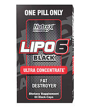 Lipo-6 Black Ultra Concentrate Nutrex 60 Black-Caps 