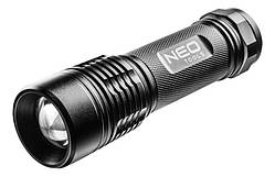 Ліхтар алюмінієвий Neo Tools 200 люменів , 3xAAA, IPX7, LED SMD