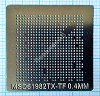 Трафарет BGA MSD61982TX-TF, шар 0,4 мм