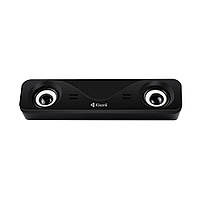 Колонки 2.0 Kisonli i-610, для ПК и ноутбука, USB + 3.5mm, 2x3W, 20Hz- 20KHz, Black, BOX, Q60 a