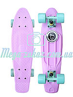 Пенни борд фиш (Penny Board) пенни Pastels Siries "Пастельные оттенки": Lilac, Fishskateboards