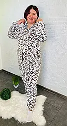 Махровий костюм-піжама для жінки