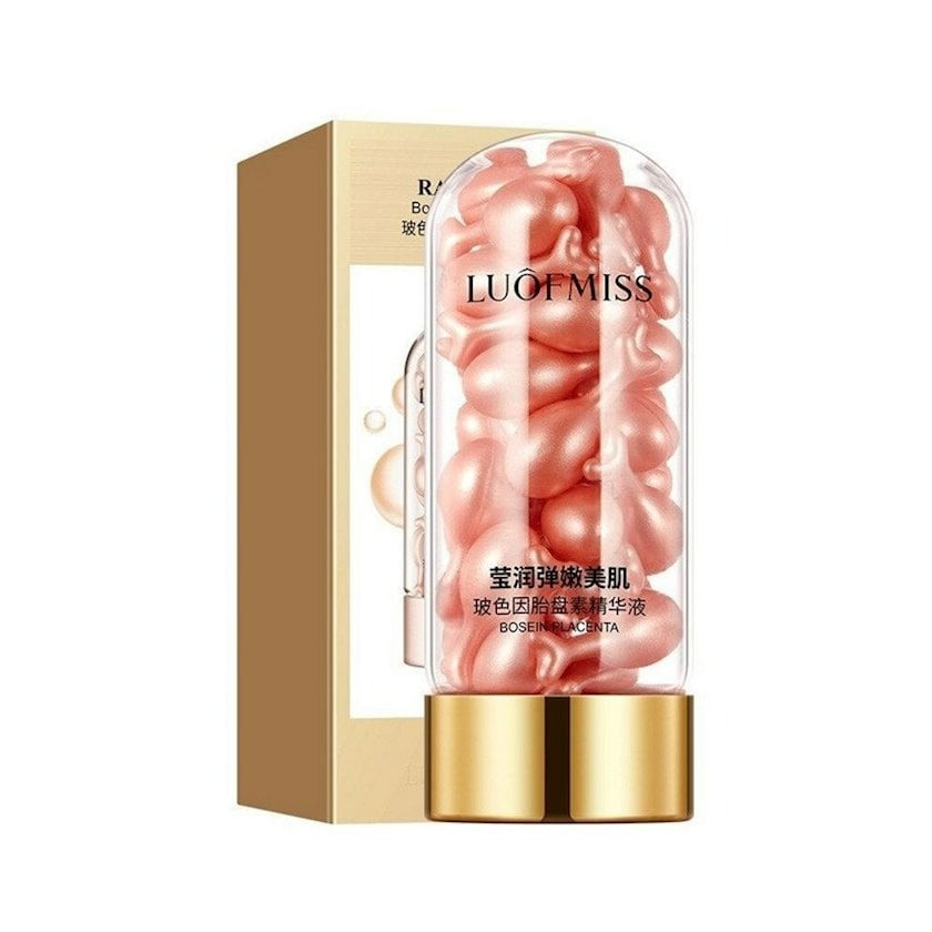 Концентрат у капсулах для обличчя з плацентою й ніацинамідом Luofmiss Basein Placenta (30 капсул), фото 1