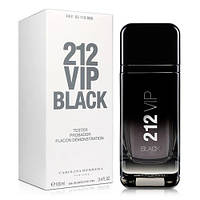 Carolina Herrera 212 Vip Black 100 ml (TESTER) Чоловічі парфуми Кароліна Еррера 212 Віп Блек 100 мл (ТЕСТЕР)