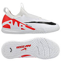 Детские футзалки Nike Zoom Mercurial Vapor 15 Academy IC Junior DJ5619-600, Белый, Размер (EU) - 38.5