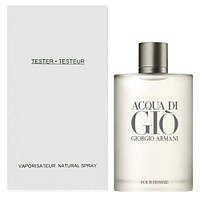 Giorgio Armani Acqua di Gio Pour Homme 200 ml (TESTER) Мужские духи Джорджо Армани Аква ди Джио Пур Хом 200 мл