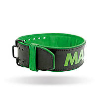 Пояс для важкої атлетики MFB-302 Quick Release Belt MadMax MFB-302_L, Black/Green, L, World-of-Toys