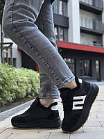 Кросівки жіночі зимові 8 пар у ящику чорного кольору 36-41, фото 3