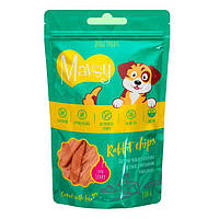 Mavsy Rabbit Chips for dogs Лакомство для собак чипсы из мяса кролика 100 г