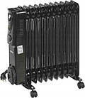 Обігрівач масляний чорний Volteno VO0157 (2500Вт, 11 ребер), фото 2