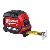 Рулетка магнитная Milwaukee Magnetic Tape Measure GEN III 8 м 27 мм 4932464600