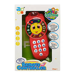 Дитячий мобільний телефон Bambi AE00507 англійською мовою Червоний, World-of-Toys