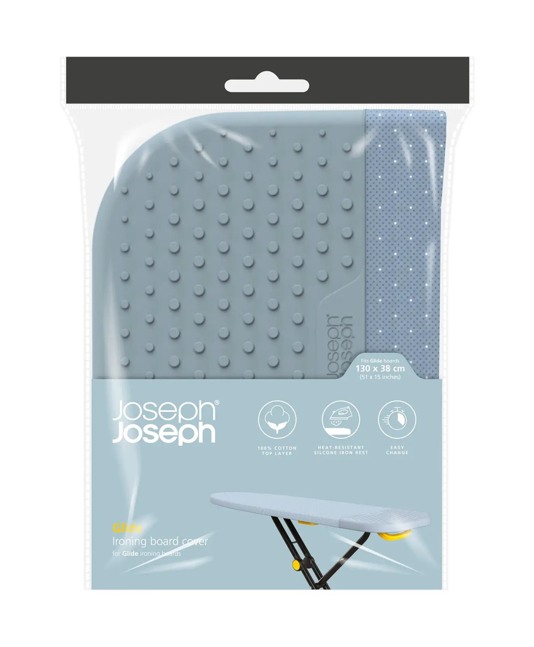 Чохол для прасувальної дошки Joseph Joseph Glide Grey 130 х 38 см (50007)