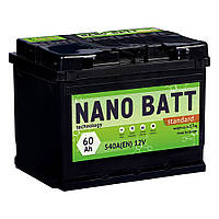 Аккумулятор NANO BATT Standart - 60 + правый (540 пуск)