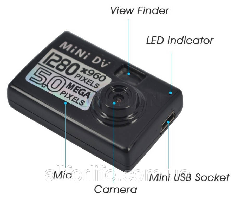 Mini DV мини фото видео камера ST6000
