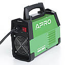 Зварювальний апарат комплексно — інверторний APRO MMA-260, ялина, + набір кабелів, фото 8