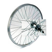 Диск со спицами, колесо на велосипед с втулкою ф28 передний ТМ Флагман