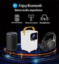 Домашній проєктор E350 4K HD з Android 11.0, дводіапазонним Wi-Fi 6.0, яскравістю 800 ANSI люмен і Bluet, фото 4