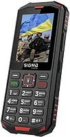 Мобильный телефон Sigma mobile X-treme PA68 Black-Red Гарантия 12 месяцев