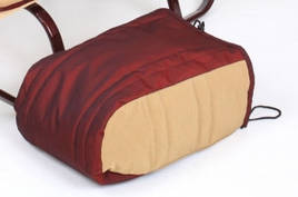 Чохол для ніг бордовий Fijo для санок