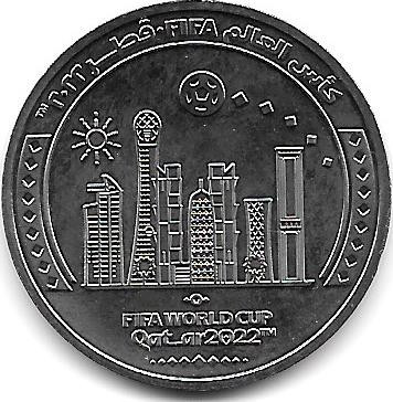 Катар 1 ріял, 2022 Чемпіонат світу з футболу 2022 року в Катарі/Футбол у Катарі/ No1545