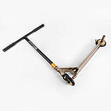 Самокат трюковий Best Scooter 26781 HIC + Пегі 2 шт Бронзовий, фото 5