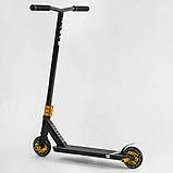 Самокат трюковий Best Scooter N-01801 HIC + Пегі 2 шт Чорний, фото 3