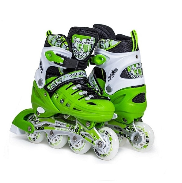 Дитячі ролики Scale Sports LF 905 Зелений (розмір 38-41)