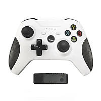 Контроллер геймпад для консоли Xbox One и PC 2,4G беспроводной Белый