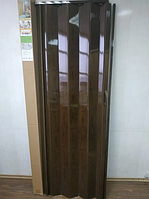 Двери гармошка глухие ПВХ Венге 81х203х0.6 см.