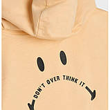 Толстовка худі Sinsay на дівчинку р.134 - 8-9 років, двонитка, петелька, фото 3